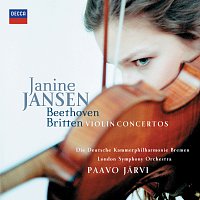 Přední strana obalu CD Beethoven & Britten: Violin Concertos