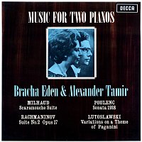 Bracha Eden, Alexander Tamir – Music for Two Pianos - Milhaud;  Rachmaninov;  Poulenc;  Lutoslawski