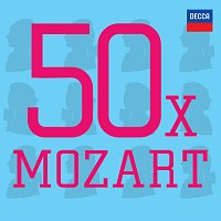 Přední strana obalu CD 50 x Mozart