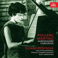 Přední strana obalu CD Poulenc, Martinů: Koncerty pro cembalo a orchestr
