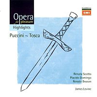 Přední strana obalu CD Puccini: Tosca Highlights