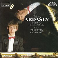 Přední strana obalu CD Čajkovskij, Rachmaninov, Liszt: Klavírní recitál
