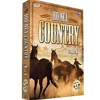 Přední strana obalu CD 100 NEJ COUNTRY od A do Z