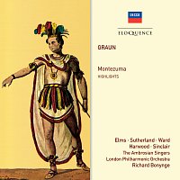 Richard Bonynge, Lauris Elms, Elizabeth Harwood, London Philharmonic Orchestra – Graun: Montezuma – Highlights