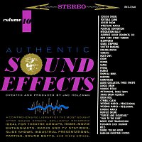 Přední strana obalu CD Authentic Sound Effects (Vol. 10)