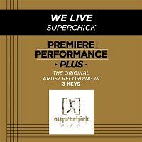 Přední strana obalu CD Premiere Performance Plus: We Live
