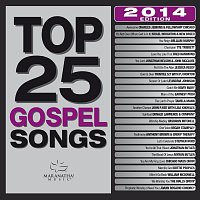 Přední strana obalu CD Top 25 Gospel Songs 2014