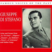 Přední strana obalu CD Famous voices of the past - Giuseppe di Stefano