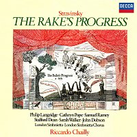 Přední strana obalu CD Stravinsky: The Rake's Progress