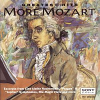 Přední strana obalu CD More Mozart's Greatest Hits