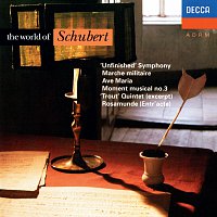 Přední strana obalu CD The World of Schubert