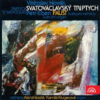Přední strana obalu CD Novák: Svatováclavský triptych pro varhany, Eben: Faust. Suita pro varhany