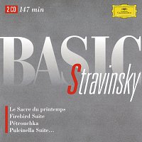 Přední strana obalu CD Basic Stravinsky [2 CD's]