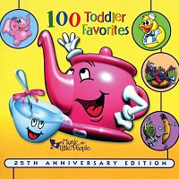 Přední strana obalu CD 100 Toddler Favorites, Vol. 1