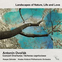 Přední strana obalu CD Concert Overtures, Scherzo capriccioso. Landscapes of Nature, Life and Love