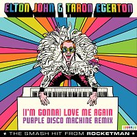Přední strana obalu CD (I'm Gonna) Love Me Again [From "Rocketman" / Purple Disco Machine Remix]