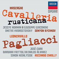Přední strana obalu CD Mascagni: Cavalleria Rusticana / Leoncavallo: Pagliacci