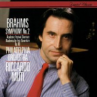 Přední strana obalu CD Brahms: Symphony No. 2; Academic Festival Overture