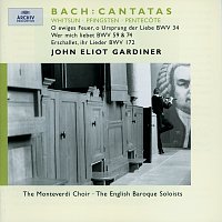 Přední strana obalu CD Bach, J.S.: Whitsun Cantatas BWV 172, 59, 74 & 34