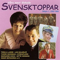 Přední strana obalu CD Vara mest alskade svensktoppar, Vol. 1, 1962-1965