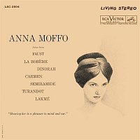 Přední strana obalu CD Anna Moffo sings Arias from Faust; La Boheme; Dinorah; Carmen; Semiramide; Turandot; Lakmé