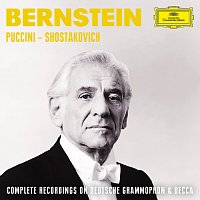 Přední strana obalu CD Bernstein: Puccini - Shostakovich