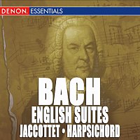 Přední strana obalu CD JS Bach: Complete English Suites for Harpsichord