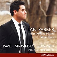Přední strana obalu CD Ravel, Stravinsky & Gershwin: Works for Piano & Orchestra