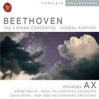 Přední strana obalu CD Beethoven, Piano Concertos 1-5; Choral Fantasia