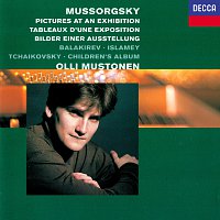 Přední strana obalu CD Mussorgsky: Pictures at an Exhibition / Balakirev: Islamey / Tchaikovsky: Children's Album