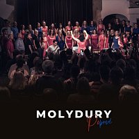 Přední strana obalu CD Molydury Poprvé