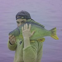 Přední strana obalu CD Pustil jsem kapra