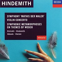 Přední strana obalu CD Hindemith: Violin Concerto; Symphonic Metamorphoses on Themes of Weber etc.