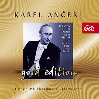 Přední strana obalu CD Ančerl Gold Edition 43: Britten, Hurník, Dobiáš, Kapr, Kalaš, Kalabis, Seidel, Jirko, Eben & Bořkovec