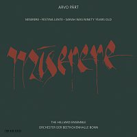 The Hilliard Ensemble, Paul Hillier – Arvo Part: Miserere
