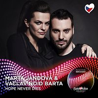Přední strana obalu CD Hope Never Dies [Eurovision 2015 - Czech Republic]