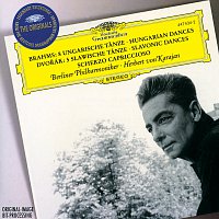 Přední strana obalu CD Brahms: 8 Hungarian Dances / Dvorák: 5 Slavonic Dances; Scherzo capriccioso