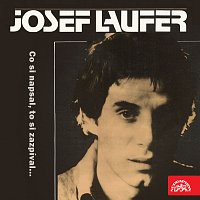 Přední strana obalu CD Co si napsal, to si zazpíval... Josef Laufer