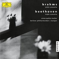 Anne-Sophie Mutter, Berliner Philharmoniker, Herbert von Karajan – Brahms: Violin concerto, op. 77 / Beethoven: Triple concerto, op.56