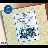 Přední strana obalu CD Bach: 6 Brandenburg Concertos; 4 Ouvertures; Tripel Concerto BWV 1044