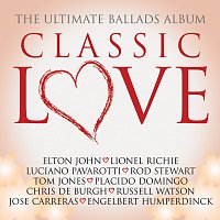 Přední strana obalu CD Classic Love / The Ultimate Ballads Album