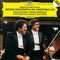 Itzhak Perlman, Pinchas Zukerman, Israel Philharmonic Orchestra, Zubin Mehta – Mozart: Sinfonia concertante K.364; Concertone K.190 CD