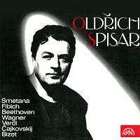 Přední strana obalu CD Oldřich Spisar (Smetana, Fibich, Beethoven, Wagner, Verdi, Čajkovskij, Bizet)