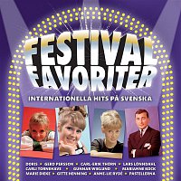 Přední strana obalu CD Festivalfavoriter (Utlandska Hits Pa Svenska)