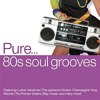 Přední strana obalu CD Pure... '80s Soul Grooves