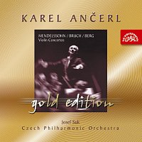 Přední strana obalu CD Ančerl Gold Edition 3. Mendelssohn-Bartholdy, Bruch & Berg: Koncerty pro housle a orchestr