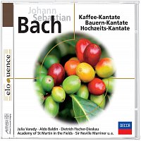 Přední strana obalu CD J. S. Bach: Kaffee-Kantate, Bauern-Kantate, Hochzeits-Kantate