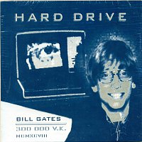 Přední strana obalu CD Bill Gates Hard Drive