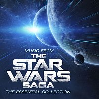 Přední strana obalu CD Music From The Star Wars Saga - The Essential Collection