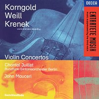 Chantal Juillet, Radio-Symphonie-Orchester Berlin, John Mauceri – Korngold / Weill / Krenek: Violin Concertos